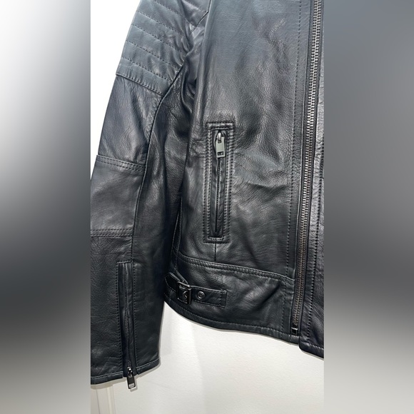 Diesel Leather Jacket(BRAND NEW) - Picture 5 of 6